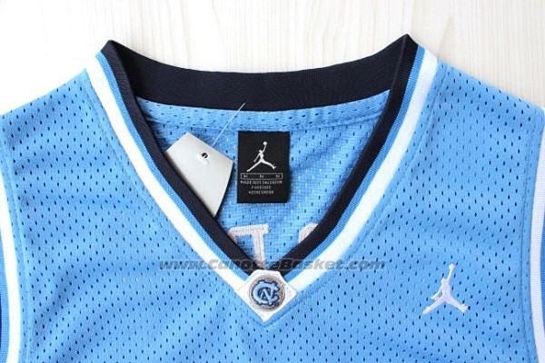 Maglia NCAA North Carolina Tar Heels Michael Jordan #23 Blu